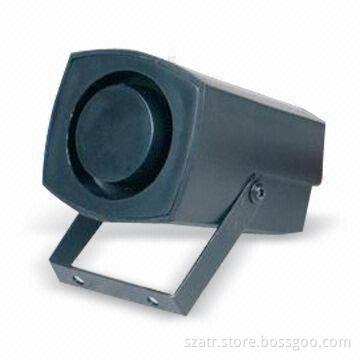 Three Tones Electric Car Horn with 8 to 14V DC Operating Voltage and 4Ω Voice Coil Impedance